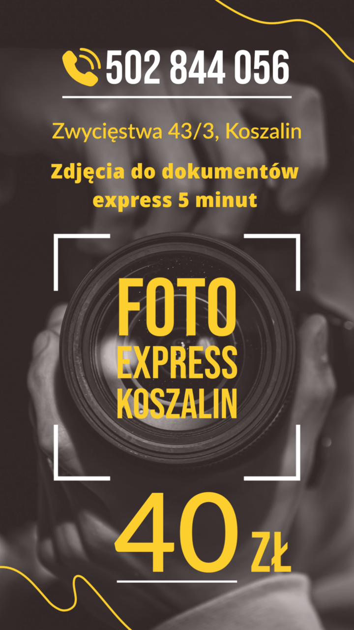 Zdjęcia do dowodu Koszalin, Zdjęcia do dokumentów, Fotograf dokumentowy