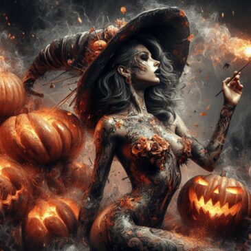 Halloweenowa wiedźma / Helloween witch